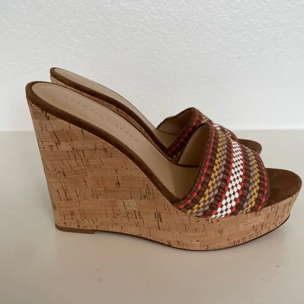 Veronica Beard Dali Woven Wedges
